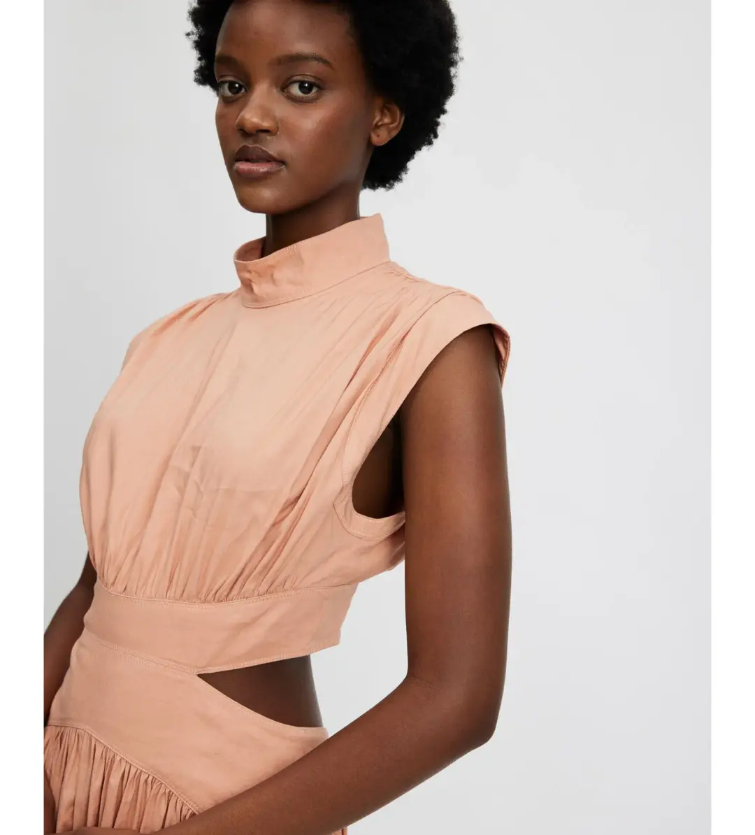 Camilla & Marc Oriela Dress in Peach Size 16 for rent on The Volte - main image