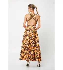 Mossman Inner Guidance Maxi Dress Print Size 16 for rent on The Volte - image 3