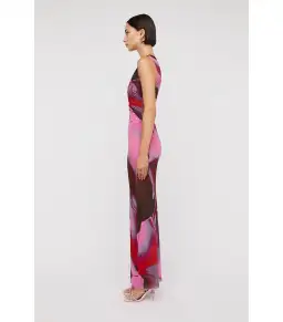 Scanlan Theodore Italian Watercolour Dress in Raspberry Size S / AU 8 for rent on The Volte - image 2