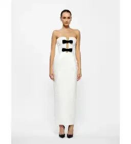 Effie Kats Kiera Maxi Dress Ivory Size S/AU 8 for rent on The Volte - image 1