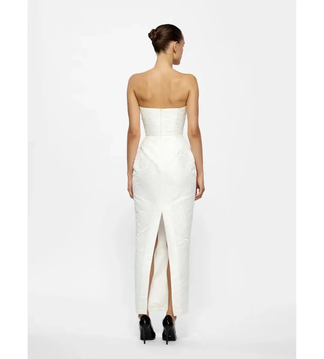Effie Kats Kiera Maxi Dress Ivory Size S/AU 8 for rent on The Volte - main image