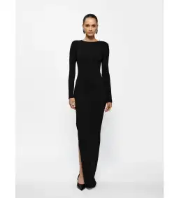 Effie Kats Indie Gown in Black Size 8 for rent on The Volte - image 1