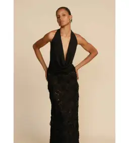 Arcina Ori Adriana Maxi Dress Black Size XS/AU 6 for rent on The Volte - image 6