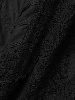 Zimmermann Halliday Lace Trim Slip Dress Black Size 3 / AU 14 for rent on The Volte - image 4