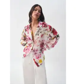 Aje Fleur Shirt Collage Floral Size 8 for rent on The Volte - image 3