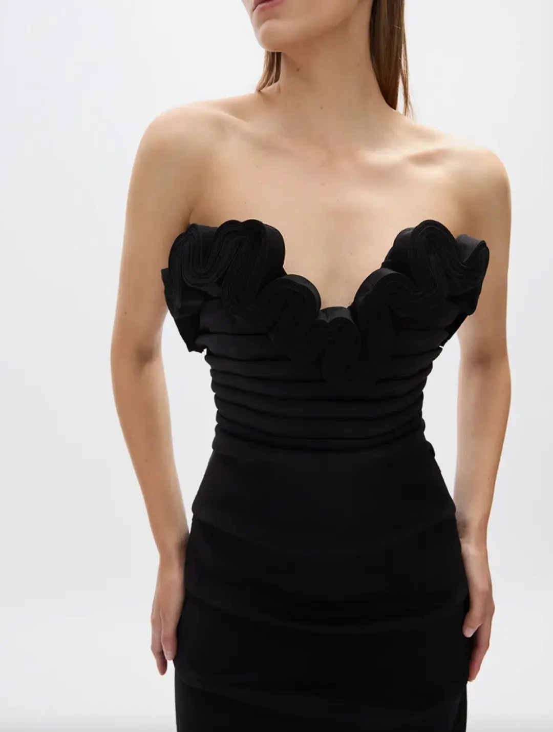 Rachel Gilbert Ren Gown Dress Black Size 1 / AU 8 for rent on The Volte - main image