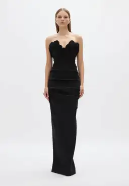 Rachel Gilbert Ren Gown Dress Black Size 1 / AU 8 for rent on The Volte - image 1