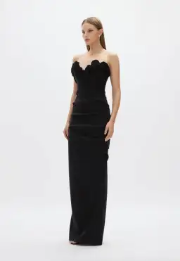 Rachel Gilbert Ren Gown Dress Black Size 1 / AU 8 for rent on The Volte - image 3