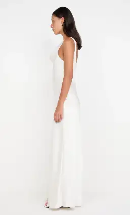Bec And Bridge Austen Cowl Neck Maxi Dress In Ivory Size AU 10 for rent on The Volte - image 3