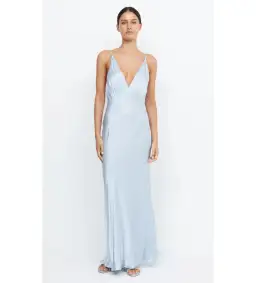 Bec and Bridge Moon Dance V Maxi in Dusty Blue Size AU 8