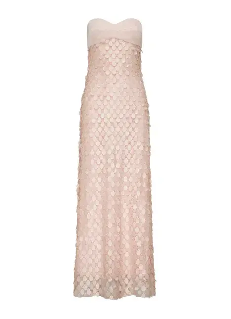 Manning Cartell Supreme Extreme Maxi Gown Rosewater Pink Size AU 10 for rent on The Volte - main image
