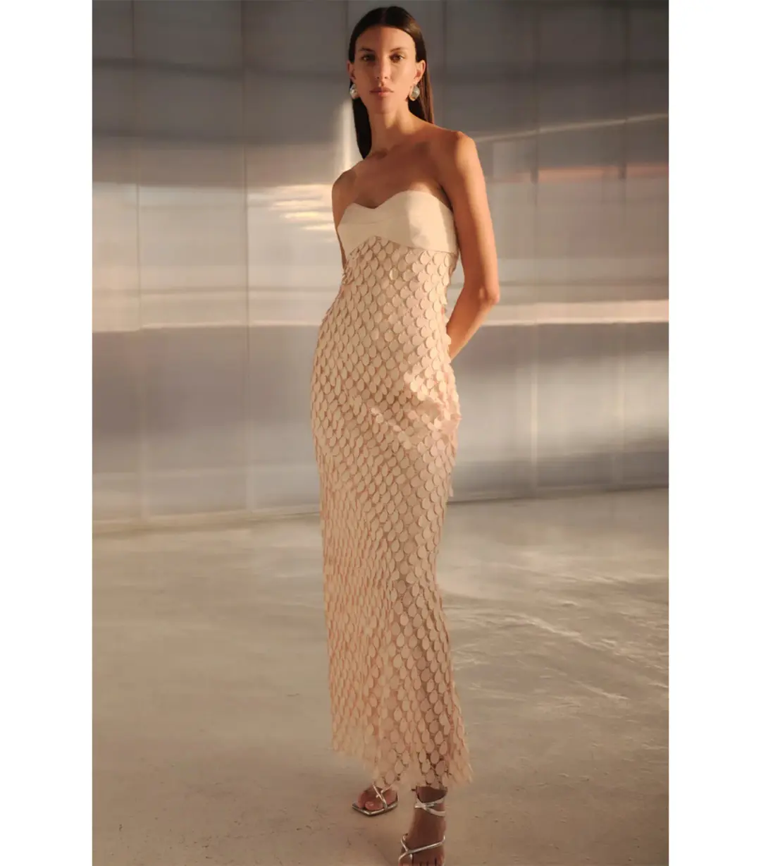 Manning Cartell Supreme Extreme Maxi Gown Rosewater Pink Size AU 10 for rent on The Volte - main image