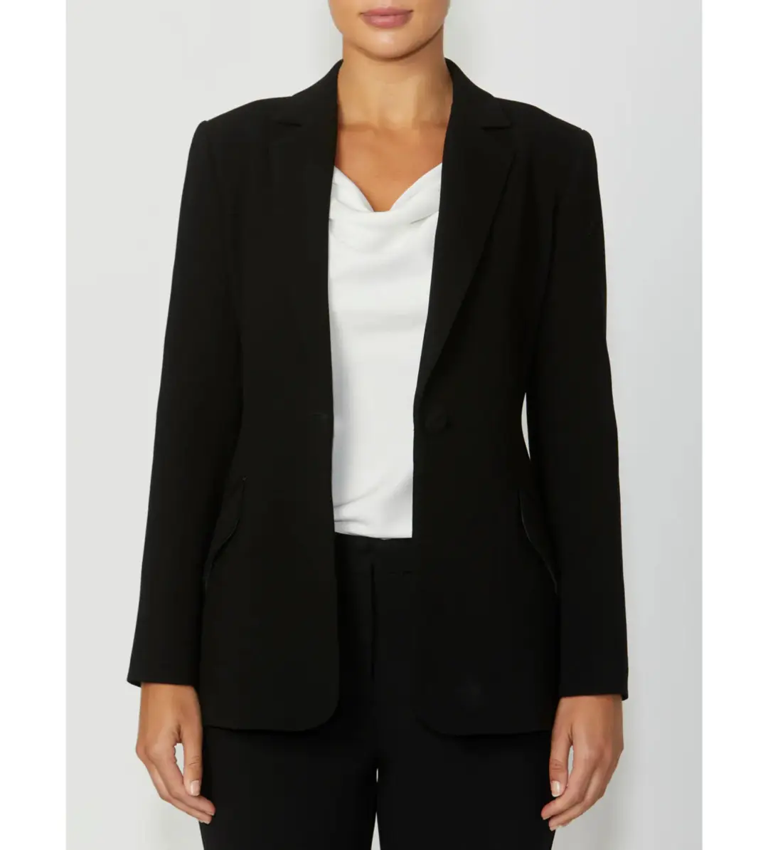 Anthea Crawford Lola Jacket Black Size AU 8 for rent on The Volte - main image