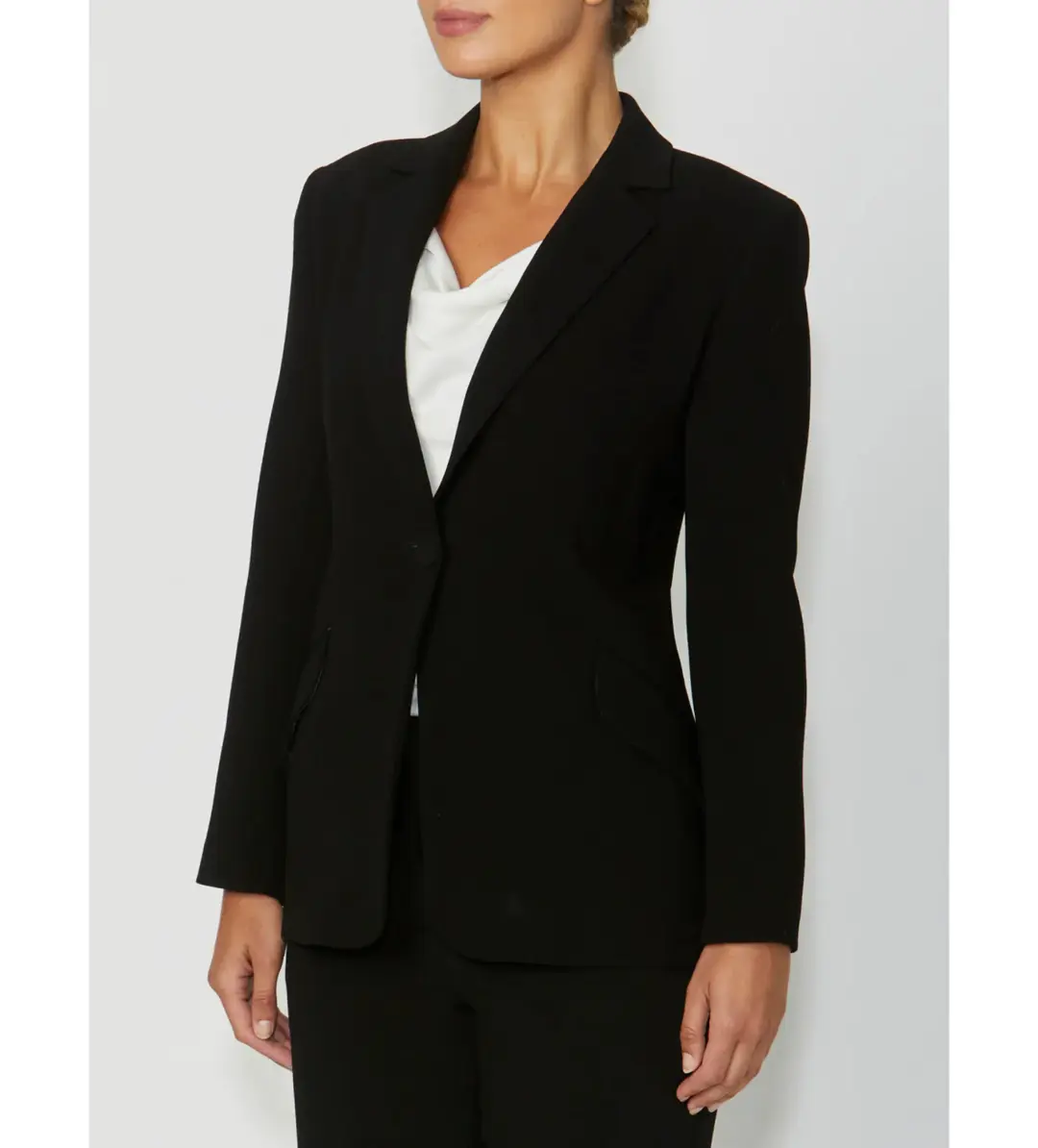 Anthea Crawford Lola Jacket Black Size AU 8 for rent on The Volte - main image