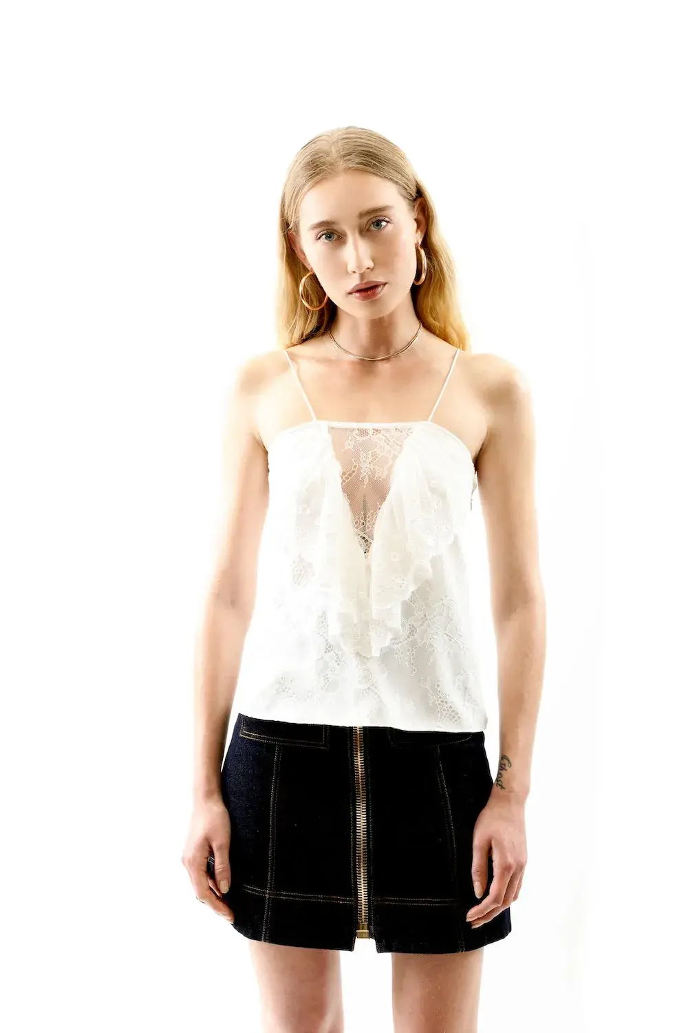 ALICE By Alice McCall Blaze Skirt Indigo Size 12 for rent on The Volte - main image