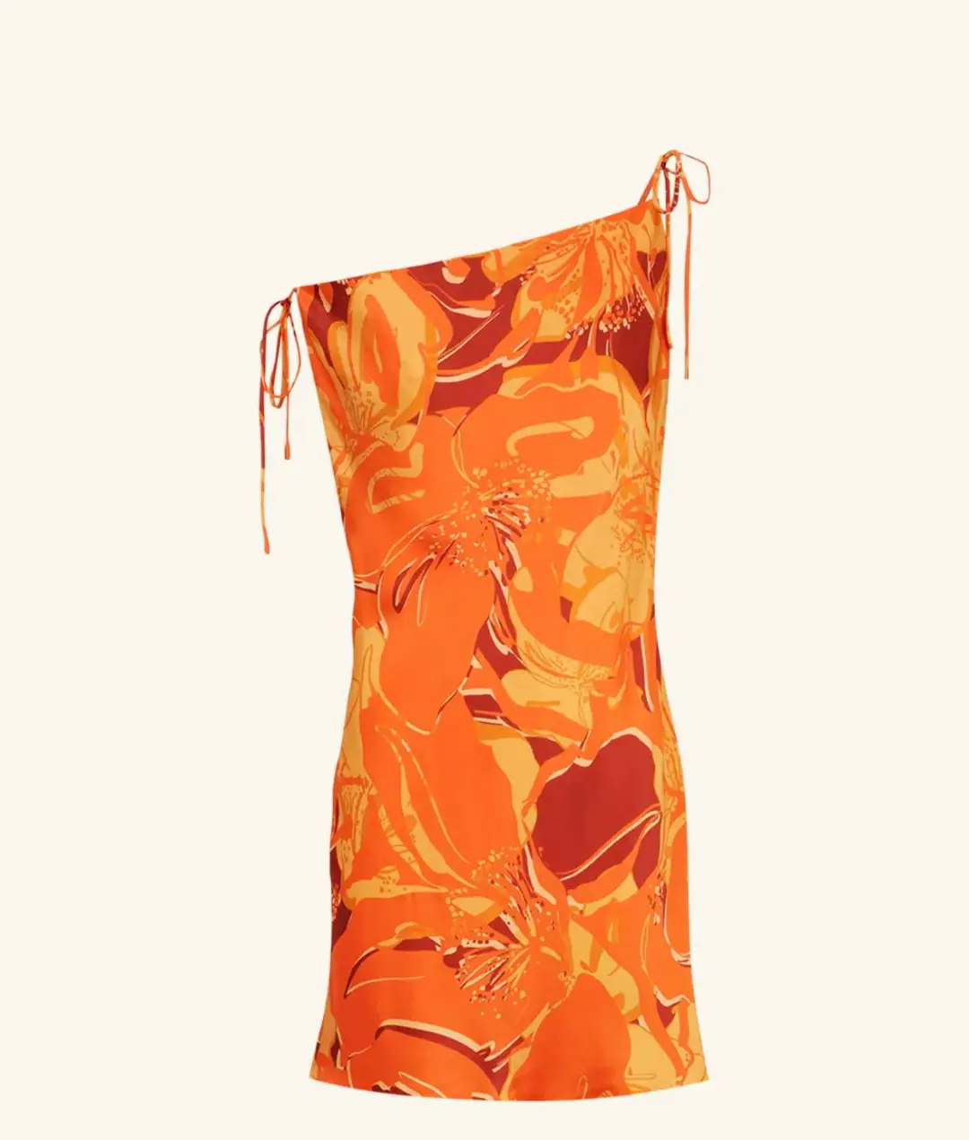 Shona Joy Chara Silk Tie Mini Dress Size AU 4 for rent on The Volte - main image