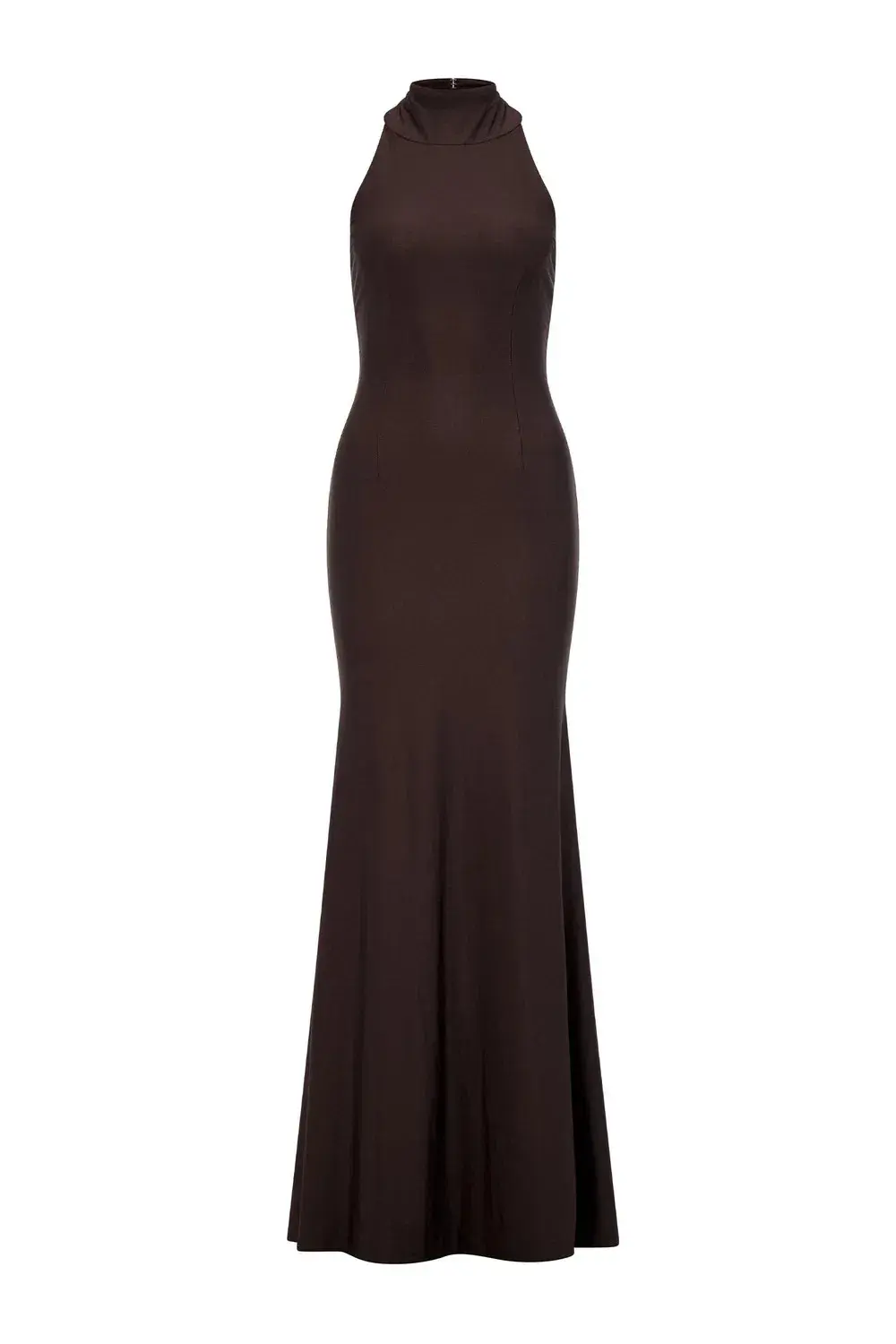 Alamour Santana Chocolate Maxi Dress Size 12 for rent on The Volte - main image
