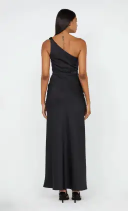 Bec & Bridge Lunetta Asym Maxi Dress Black Size 12 for rent on The Volte - image 2