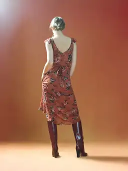 Realisation Par The Lila Dress Rosa Size AU 6 for rent on The Volte - image 4