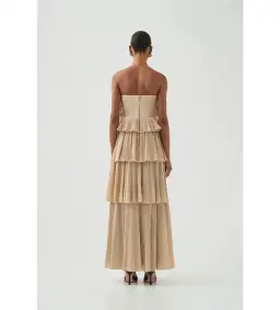 Aje Kyra Gown Gold Size AU 8 for rent on The Volte - image 3