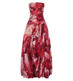 Aje Flora Gown Prismatic Floral Red Size AU 6 for rent on The Volte - image 5