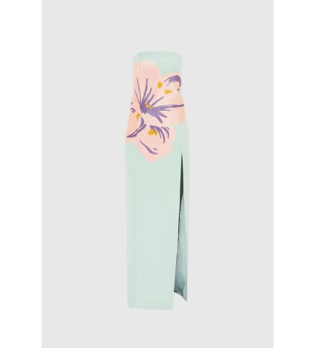 Leo Lin Clemence Hibiscus Pistachio Size 8 for rent on The Volte - main image