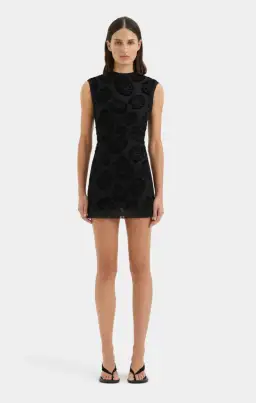 SIR Vittoria Mini Dress Black Size AU 10