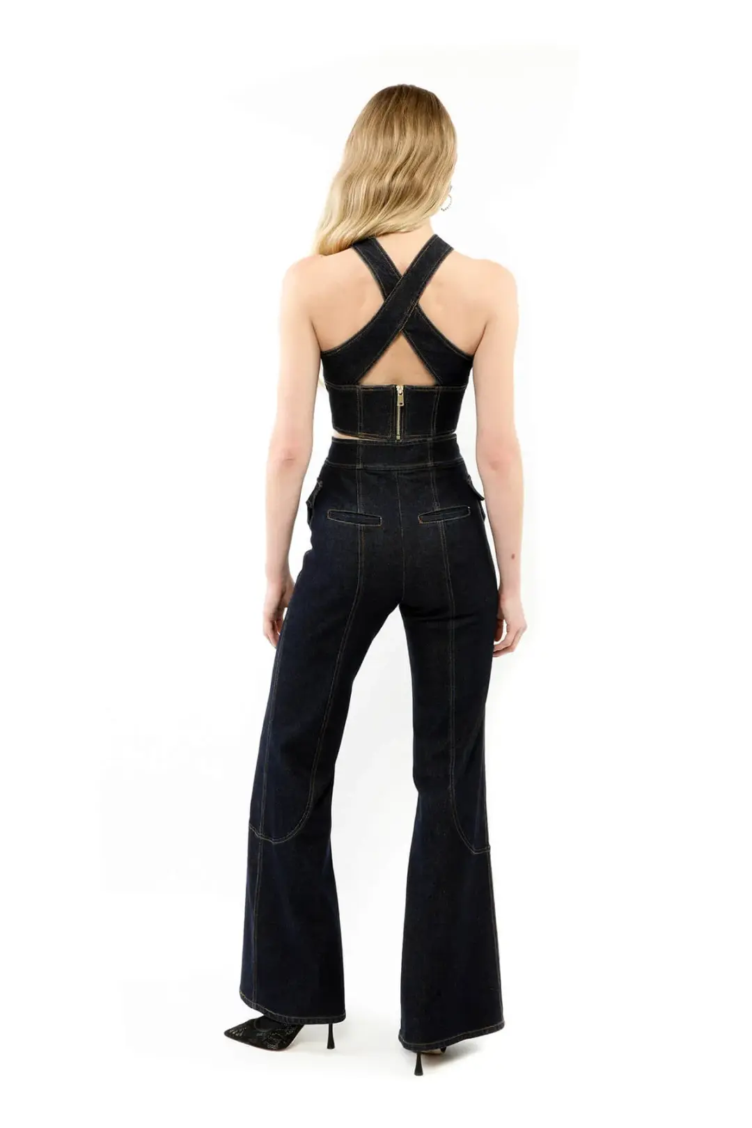 ALICE By Alice McCall Curtis Jean Denim Size 12 for rent on The Volte - main image