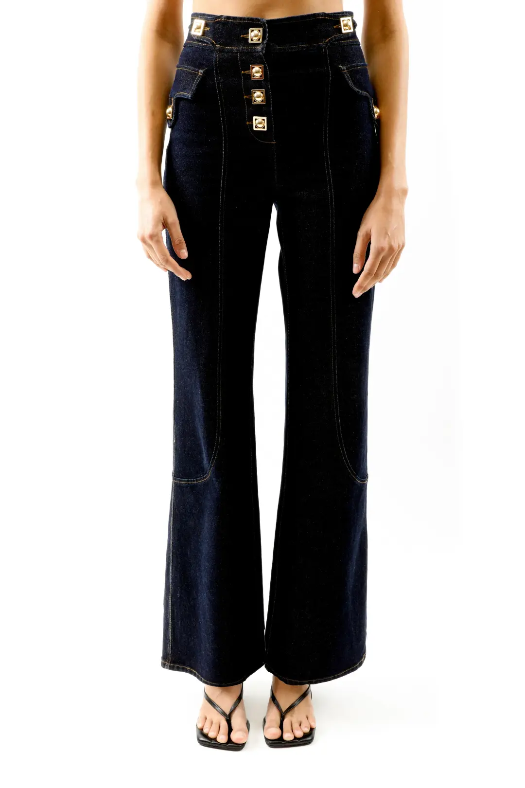 ALICE By Alice McCall Curtis Jean Denim Size 12 for rent on The Volte - main image