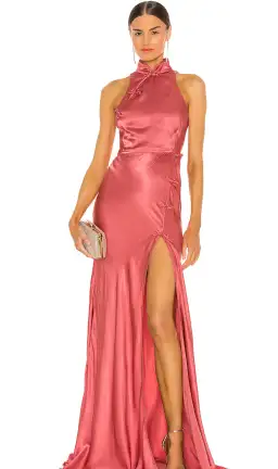 Sau Lee Michelle Gown Pink Size 8 for rent on The Volte - image 1