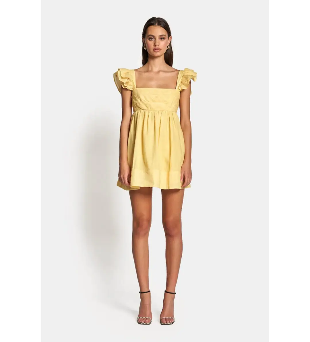 Sofia the Label Luna Baby Dress Yellow Size 8 for rent on The Volte - main image