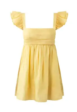 Sofia the Label Luna Baby Dress Yellow Size 8 for rent on The Volte - image 4