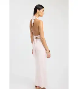 Kookai Leni Maxi Dress in Heavenly Pink Size AU 10 for rent on The Volte - image 3
