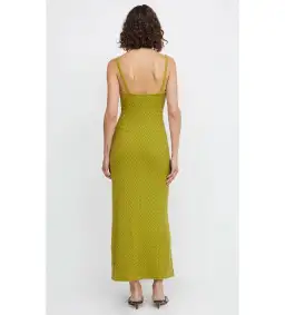 Bec and Bridge Effie Knit Key Maxi Dress in Fern Green Size 10 for rent on The Volte - image 2