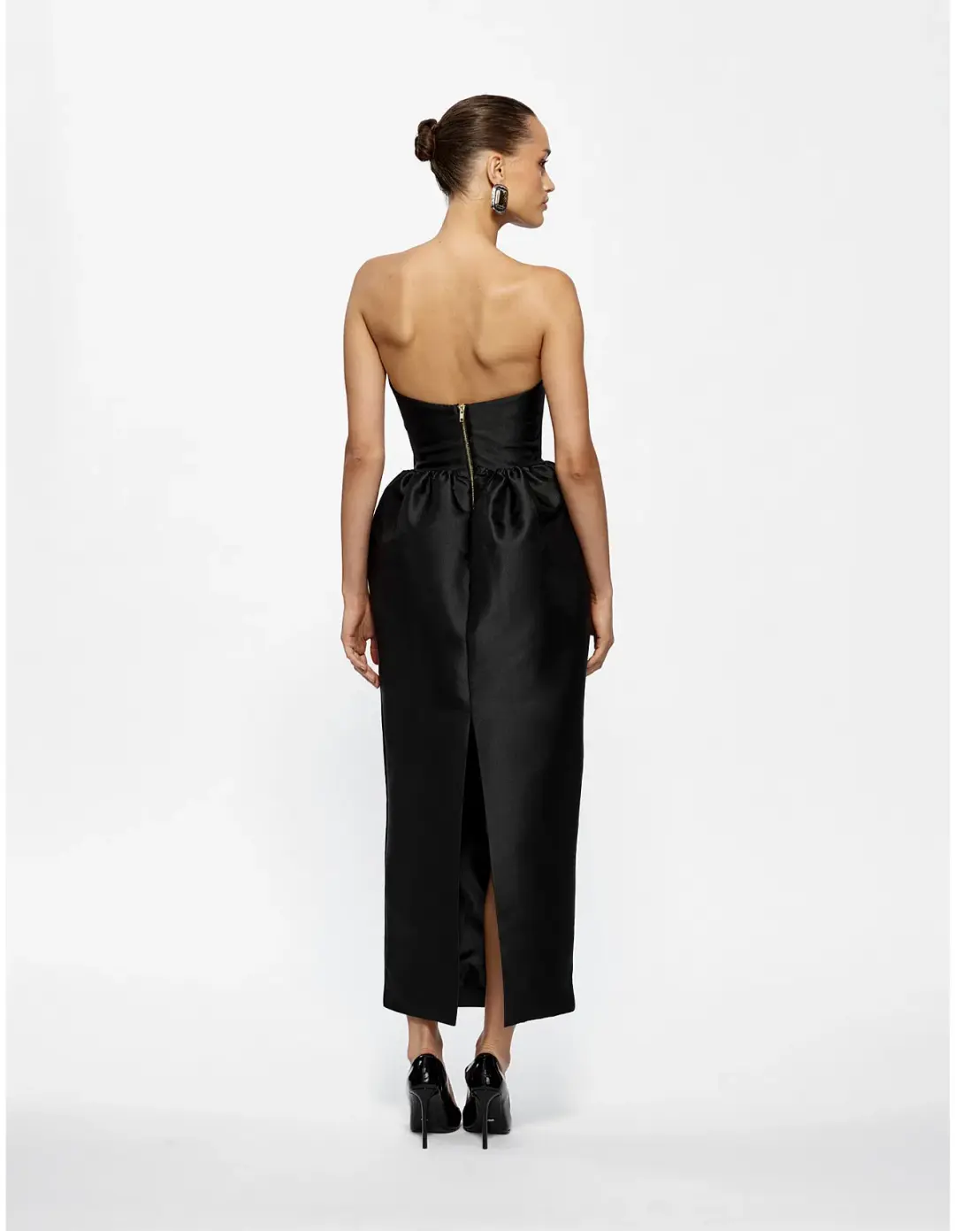 Effie Kats Lilia Dress Black Size 8 for rent on The Volte - main image