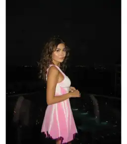 Ph5 Alyssa Wavy Tank Dress in Mulberry Size AU 8 for rent on The Volte - image 4