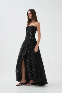 Aje Juniper Gown Black Size 8 for rent on The Volte - image 3