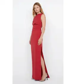 Bec & Bridge Angelina Asym Maxi in Cherry Size 10 for rent on The Volte - image 2