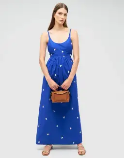 Oroton Embroidered Fruit Sundress in Cotton Size AU 8 for rent on The Volte - image 1