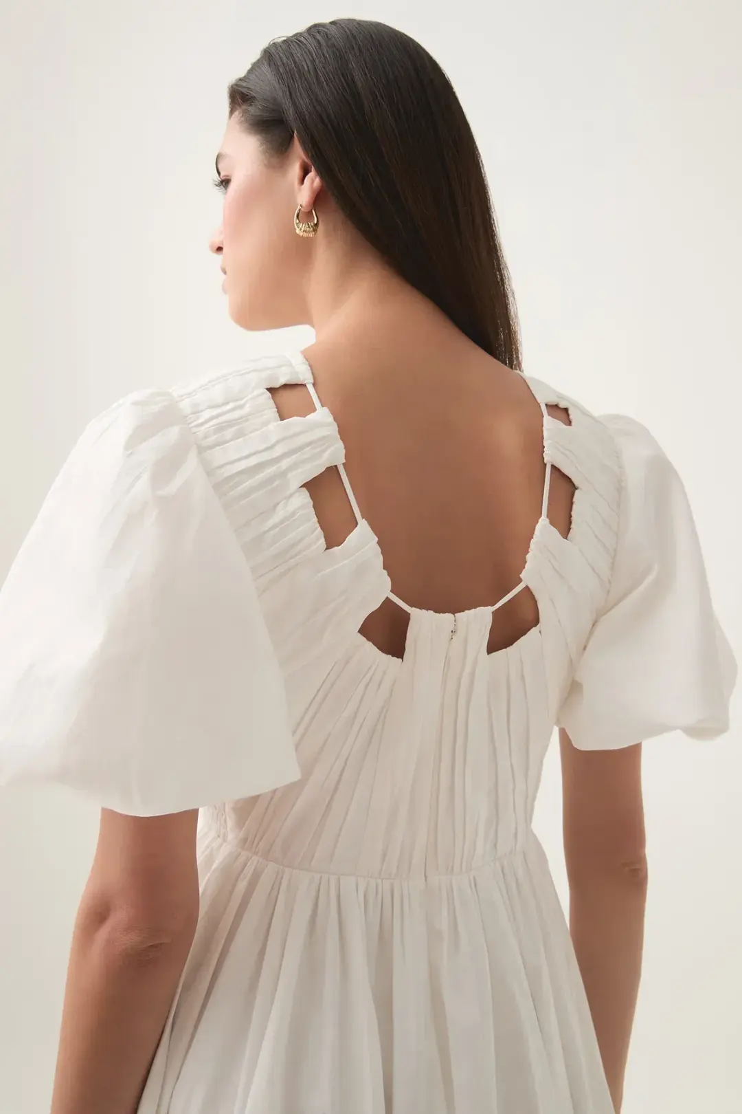 Aje Esmerie Midi Dress Size 8 for rent on The Volte - main image