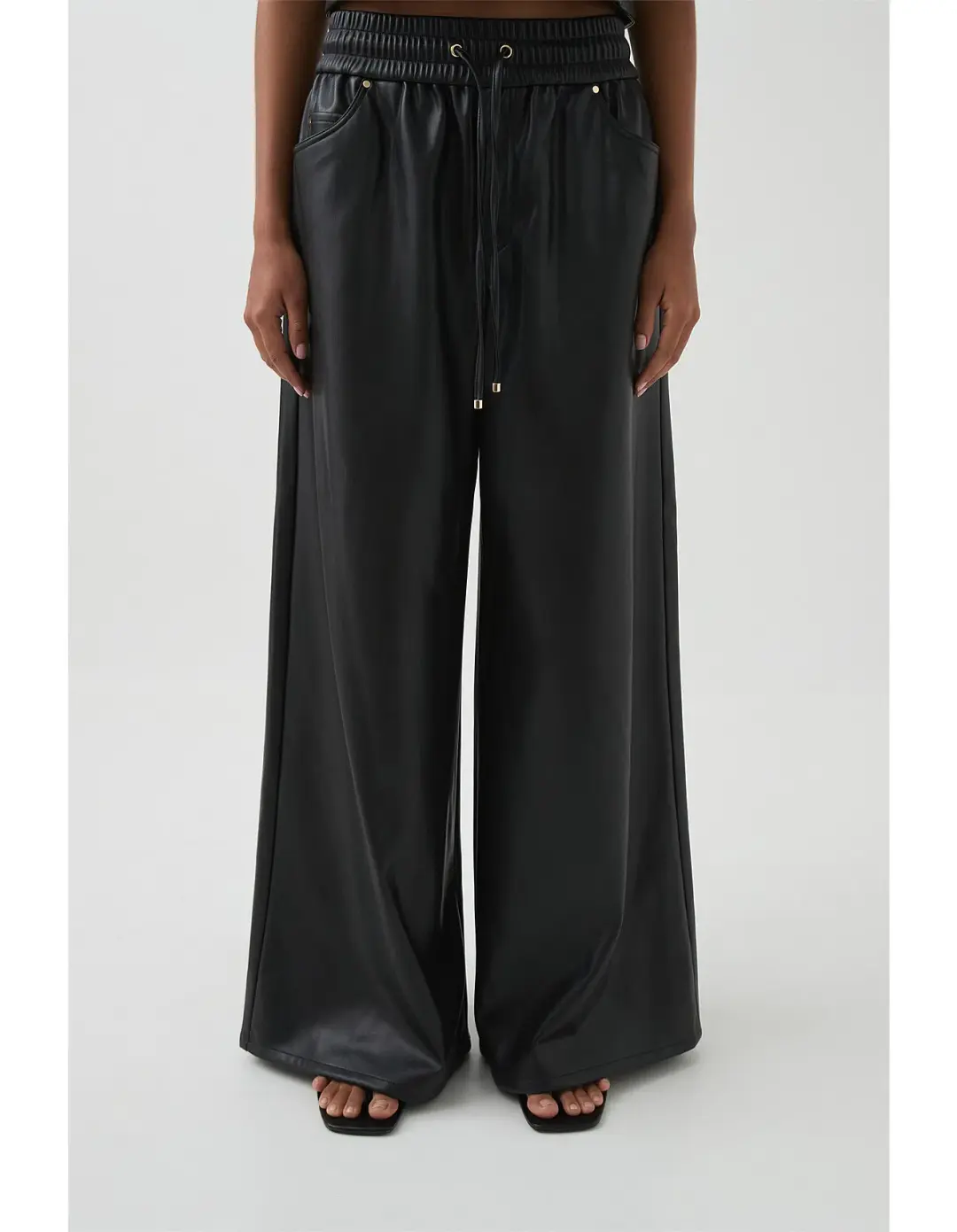 Aje Studio Raven Pant Black Size for rent on The Volte - main image