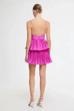 Acler Mini Dress Pink Size Au 6 for rent on The Volte - image 3