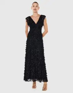 Manning Cartel Enchantment Gown Black Size 8 for rent on The Volte - image 4