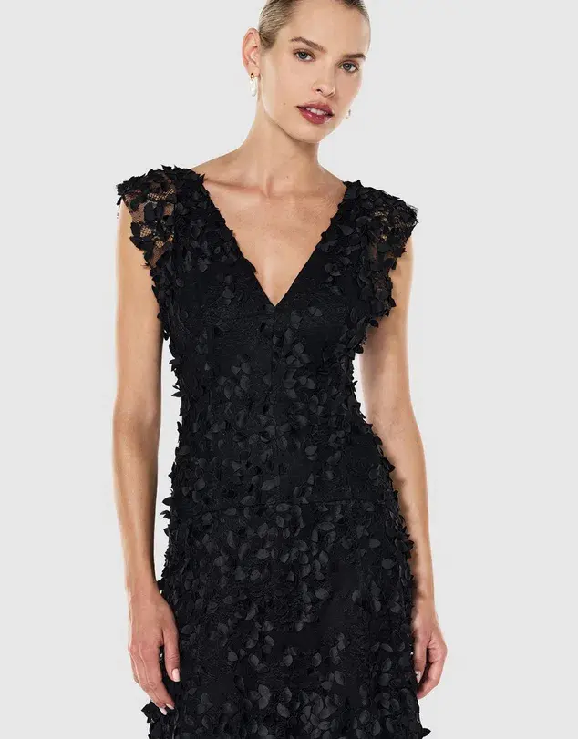 Manning Cartel Enchantment Gown Black Size 8 for rent on The Volte - main image