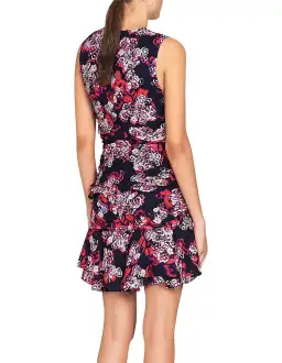 Camilla and Marc Grenadine Ruched Mini Dress in Print Size AU 8 for rent on The Volte - image 3