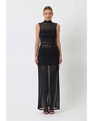 Bianca And Bridgett Ramona Maxi Dress in Black Size 10/L for rent on The Volte - main image