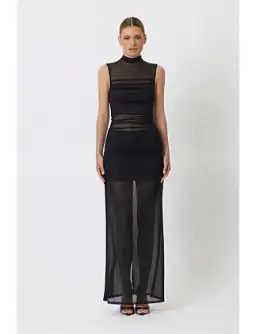Bianca And Bridgett Ramona Maxi Dress in Black Size 10/L for rent on The Volte - image 1