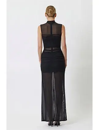 Bianca And Bridgett Ramona Maxi Dress in Black Size 10/L for rent on The Volte - main image