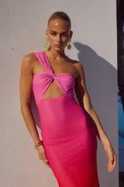 Runaway The Label Kyree Maxi Dress in Pink Ombre Size XS - AU 6 for rent on The Volte - image 2