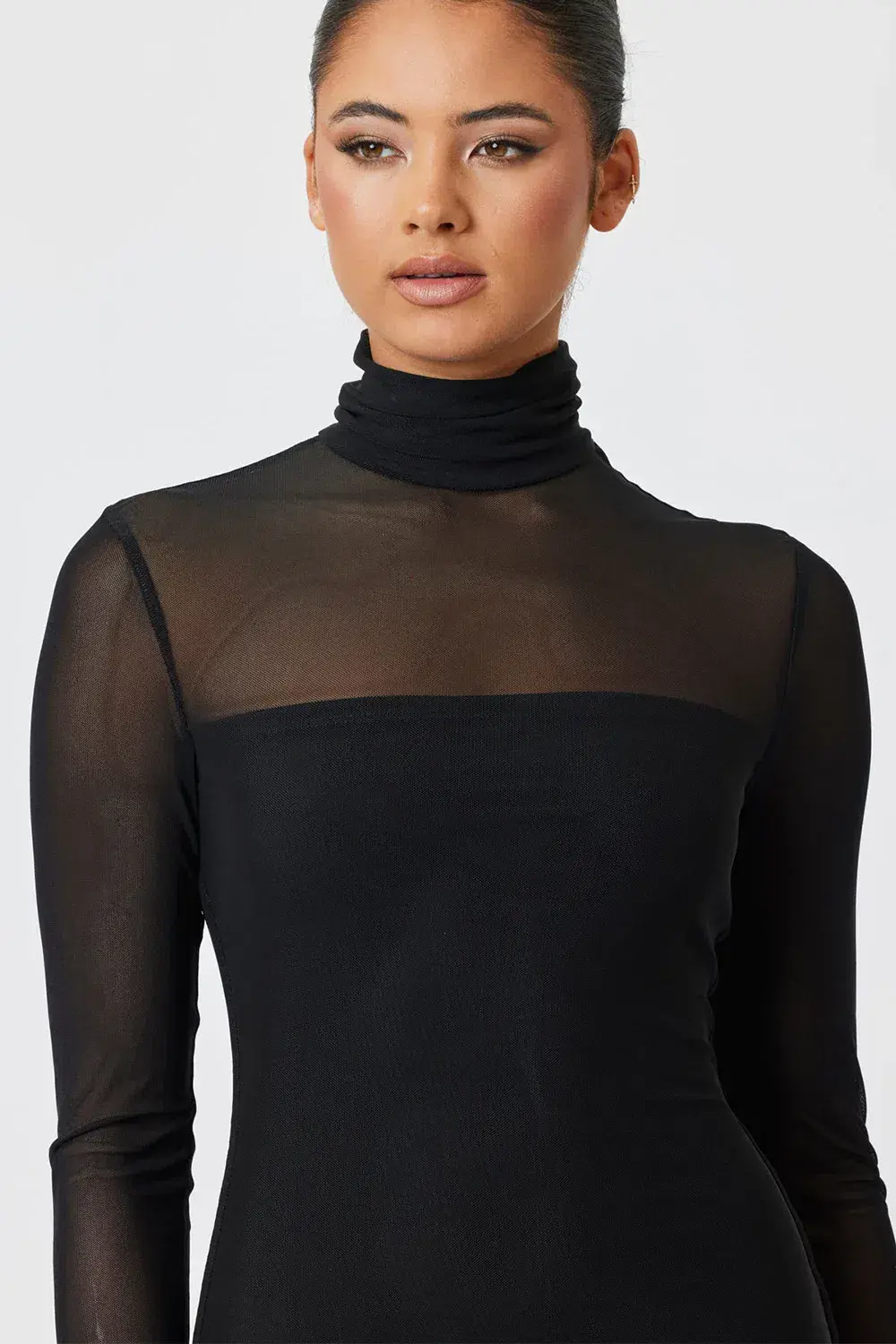 Bianca and Bridgett Olivia Midi Dress Black Size 14 for rent on The Volte - main image